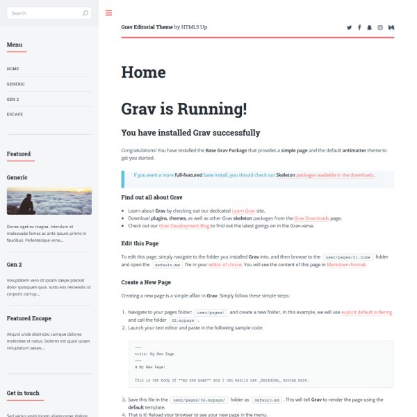 Editorial Site