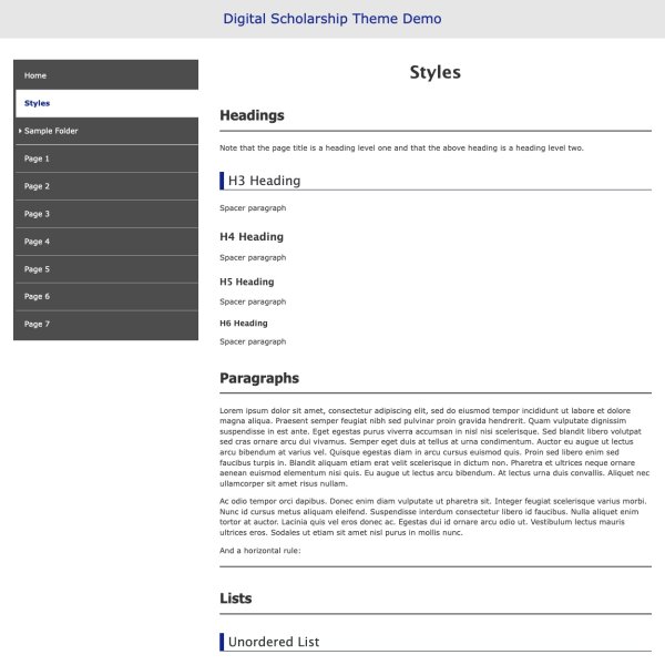 Digital Scholarship