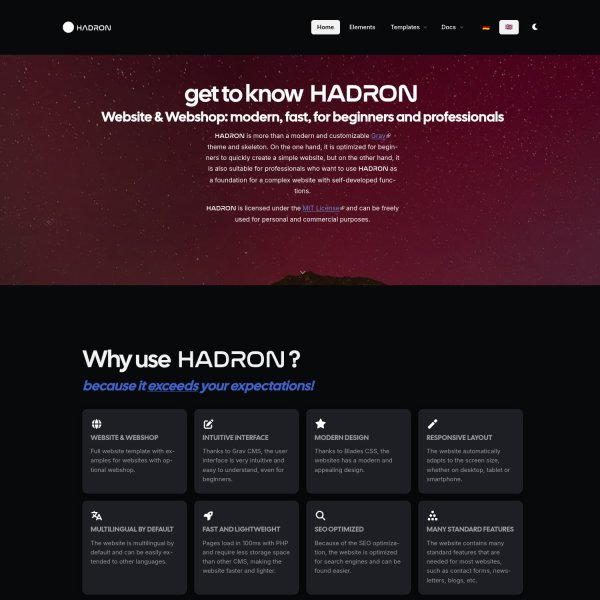 Hadron Site