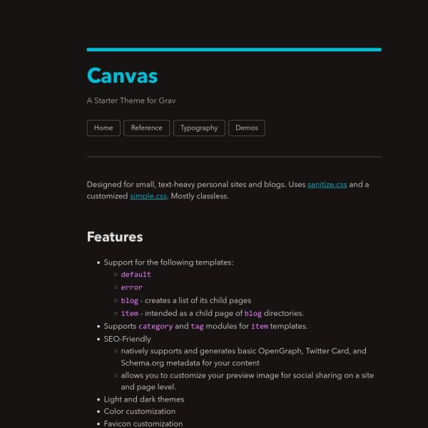 Canvas